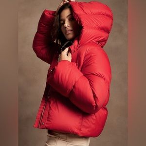 Banana republic water repellant down puffer - perfect condition!